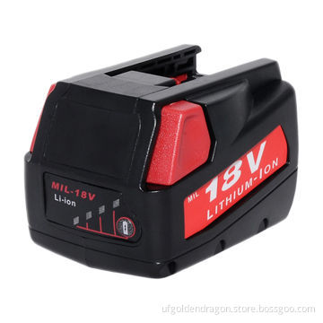 Power Tool Battery for Milwaukee 18V/3.0Ah/V18 Li-ion